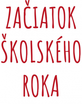 Začiatok školského roka