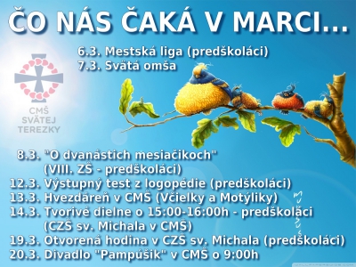 Čo nás čaká v marci